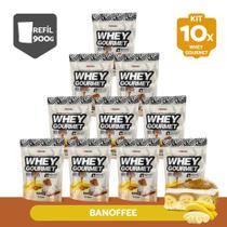 Kit 10X Whey Protein Gourmet 907g Refil - FN Forbis Nutrition
