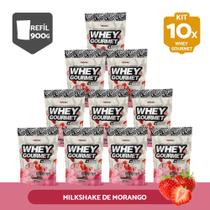 Kit 10X Whey Protein Gourmet 907g Refil - FN Forbis Nutrition