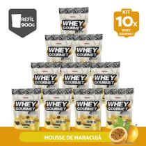 Kit 10X Whey Protein Gourmet 907g Refil - FN Forbis Nutrition