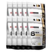 KIT 10x Whey Protein Isolado Six Gold 2Kg - Bodybuilders