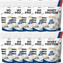 Kit 10X Whey Protein Zero Lactose - 900g Refil Baunilha - NewNutrition Kit 10X Whey Protein Zero Lactose - 900g Refil Baunilha - NewNutrition