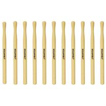 Kit 11 Baquetas Liverpool Para Surdo Mt18 Novo 10010