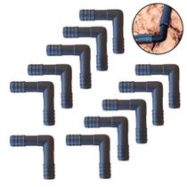 Kit 11 Cotovelo Para Mangueira 1/2 Polegadas Conexão Joelho L 1/2 para jardim horta e irrigação