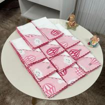 Kit 11 Fraldinha de Boca Bebê Babete Dupla Camada linha SUPREME - Mãe e Filho Enxovais Kit 11 Fraldinha de Boca Bebê Babete Dupla Camada linha SUPREME - Mãe e Filho Enxovais