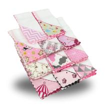 Kit 11 Fraldinha de Boca Bebê Babete Dupla Camada linha SUPREME - Mãe e Filho Enxovais Kit 11 Fraldinha de Boca Bebê Babete Dupla Camada linha SUPREME - Mãe e Filho Enxovais