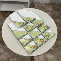 Kit 11 Fraldinha de Boca Bebê Babete Dupla Camada linha SUPREME - Mãe e Filho Enxovais Kit 11 Fraldinha de Boca Bebê Babete Dupla Camada linha SUPREME - Mãe e Filho Enxovais