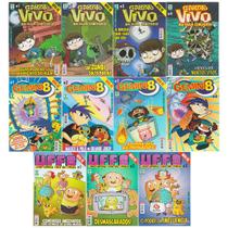 Kit 11 Gibis Garoto Vivo - Gemini 8 - Uffo Editora Abril