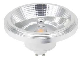 kit 11 Led Refletora AR111 GU10 12W 24G 3000K Branco Quente