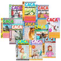 Kit 11 Livros Caça Palavras Para Iniciantes + 900 Atividades - Castelo Editora