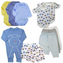Kit 11 Peças Roupa Bebê Confortável Bonita Estilosa Enxoval Kit 11 Peças Roupa Bebê Confortável Bonita Estilosa Enxoval