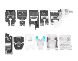 Kit 11 Pés Calcadores Para Máquina De Costura Doméstica