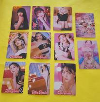 Kit 11 Photocards Twice Idol Kpop Set me Free Betweeen Colecionáveis Dupla Face Foto (8x5cm)