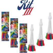 Kit 111 Balões Brincadeira Biodegradável p/ Piscina e Jardim Kit 111 Balões Brincadeira Biodegradável p/ Piscina e Jardim
