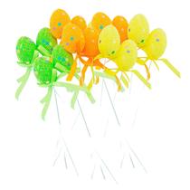 Kit 12/18 Mini Ovinhos de Isopor Coloridos no Palito Kit 12/18 Mini Ovinhos de Isopor Coloridos no Palito