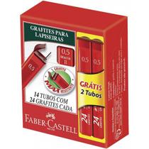 Kit 12 + 2 Grafite Faber-Castell Polymer 0,5mm B Macia