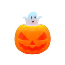 Kit 12 Abóboras Squishies de Plástico p/ Decoração Halloween Kit 12 Abóboras Squishies de Plástico p/ Decoração Halloween