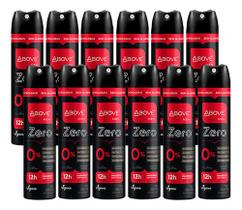 Kit 12 Above Feel Free Desodorante Men Zero Alumínio 150ml