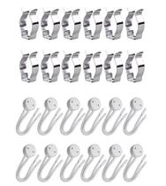 Kit 12 Abraçadeira P/ Lâmpada Tubular T8 + 12 Soquete G13