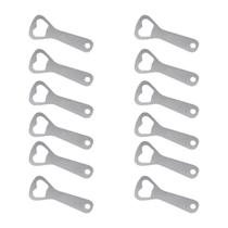 Kit 12 Abridores De Garrafa Boteco Aço Inox 10cm