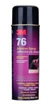 Kit 12 Adesivo Spray 3M 76 Tecido Forro Teto Carro Tapeceiro