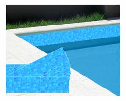 Kit 12 Adesivo Vinílico Proteção Borda Piscina 100cm X 15cm