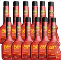 Kit 12 Aditivo Bardahl Clean Gas Combustível Gasolina 200ml Kit 12 Aditivo Bardahl Clean Gas Combustível Gasolina 200ml