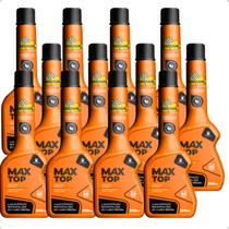 Kit 12 Aditivo Combustível Gasolina Bardahl Max Top 200ml Cor:laranja