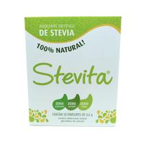 Kit 12 - Adoçante Natural Stevia Stevita - Sache 50 X 0,6g
