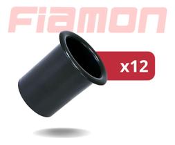 Kit 12 Aero Dutos 4 Fiamon Plástico - Preto