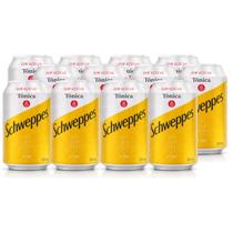 Kit 12 Água Tônica SCHWEPPES Sem Açúcar 350ml