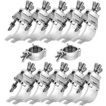 Kit 12 Algemas Aluminio 35-40Mm Moving Led Al-25 Premium Q25