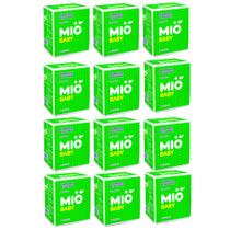 Kit 12 Algodão Mió Baby Quadrado 50 Unidades