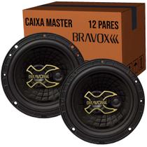 Kit 12 Alto Falante Bravox 6 Polegadas B3x60g 100wrms Par