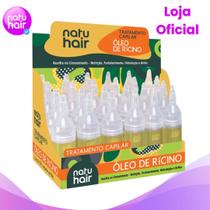 Kit 12 Ampolas de Tratamento Capilar Óleo de Rícino NatuHair 10ML Contém 12 Unidades