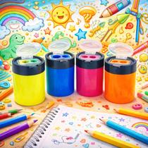 Kit 12 Apontador Duplo Cestinha Com Depósito Neon Mini Cestinha Escolar Atacado Volta as Aulas Kit 12 Apontador Duplo Cestinha Com Depósito Neon Mini Cestinha Escolar Atacado Volta as Aulas