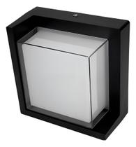 Kit 12 Arandela Sauna 8w Quadrada Prova D'agua Vapor Moderna Kit 12 Arandela Sauna 8w Quadrada Prova D'agua Vapor Moderna