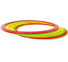 Kit 12 Argolas de Agilidade Treinamento Funcional Odin Fit Kit 12 Argolas de Agilidade Treinamento Funcional Odin Fit