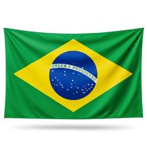 Kit 12 Bandeira Do Brasil Em Poliéster Oficial Para Festas E Copa Do Mundo 85 X 60 Cm
