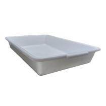 Kit 12 Bandeja Retangular 7 Litros Plástica Multiuso Alimento