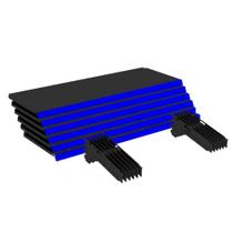 Kit 12 Bandejas Gondola Fit 40 Preto 12X 30X90 Pe ul Kit 12 Bandejas Gondola Fit 40 Preto 12X 30X90 Pe ul