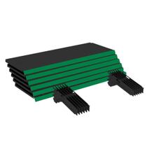 Kit 12 Bandejas Gondola FIT 40 Preto 12X 30x90 Pe Verde Kit 12 Bandejas Gondola FIT 40 Preto 12X 30x90 Pe Verde