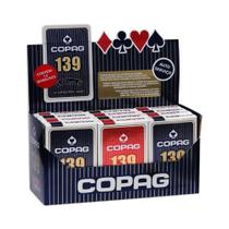 Kit 12 Baralhos Copag 139 Naipe Tradicional