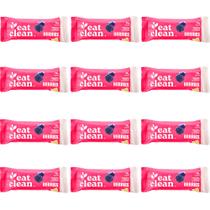 Kit 12 Barra Berries Frutas Vermelhas e Choc. Branco Eat Clean 30g