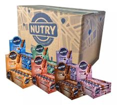 Kit 12 barra de cereais nutry cx atacado c/12 caixas de 24un