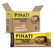Kit 12 Barra PINATI Double Whey Bananoffe 50g 15g Proteina Kit 12 Barra PINATI Double Whey Bananoffe 50g 15g Proteina