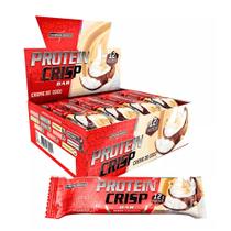 Kit 12 Barra Proteína Crisp Bar Creme de Coco 45g Cada Kit 12 Barra Proteína Crisp Bar Creme de Coco 45g Cada