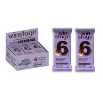 Kit 12 Barras Proteica Amendoim com Chocolate Winstage