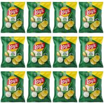 KIT 12 Batata Frita Lisa Lays Sour Cream 30g KIT 12 Batata Frita Lisa Lays Sour Cream 30g