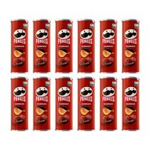 Kit 12 Batata Pringles Churrasco 109g Cada Kit 12 Batata Pringles Churrasco 109g Cada