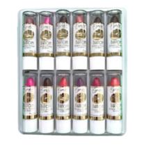 Kit 12 Batom Cremoso Amacia e Protege os Lábios Kyràv